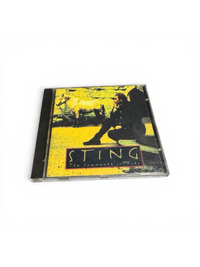 1993 Sting Ten Summoner's Tales CD One Size Yellow Black